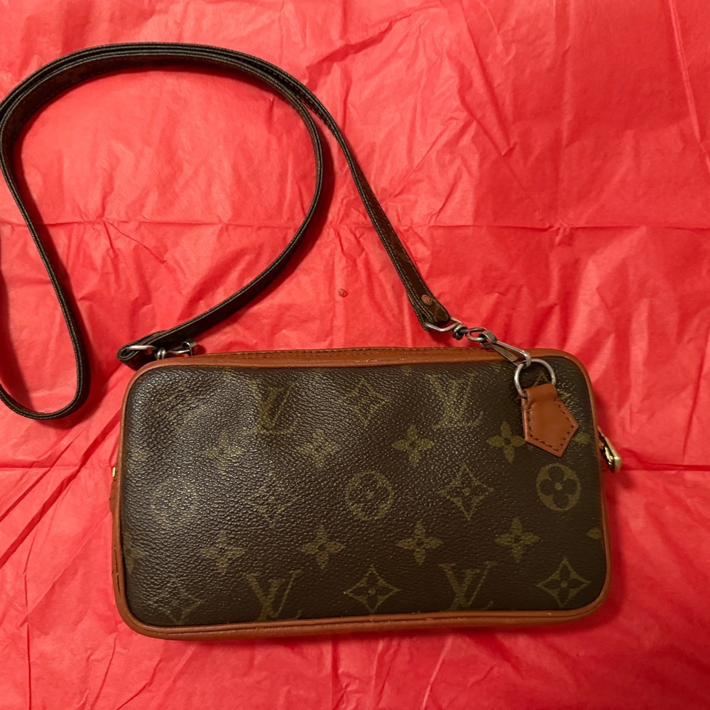 Louis Vuitton Monogram Pouchette Marly Bandouliere Shoulder Bag